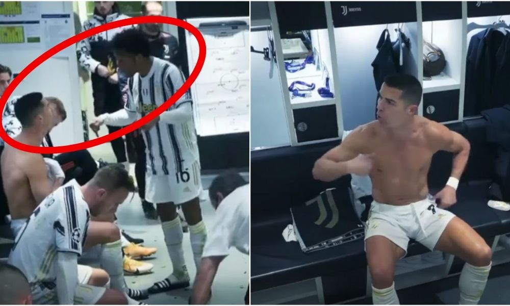 ¿Mentalidad de ganador o prepotencia? Revelan video de CR7 salido de casillas, Cuadrado llevó del bulto