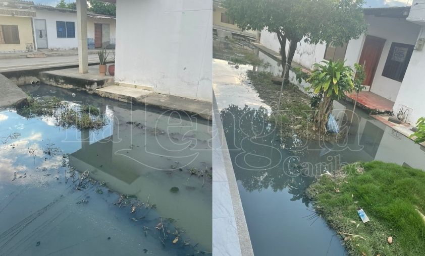 En El Tambo nadan en aguas negras, manholes se rebosaron y nadie les ayuda