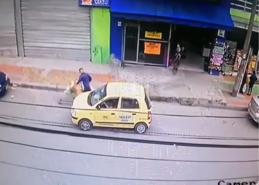 Video: taxista que le robó el mercado a adulto mayor deberá pagar indemnización