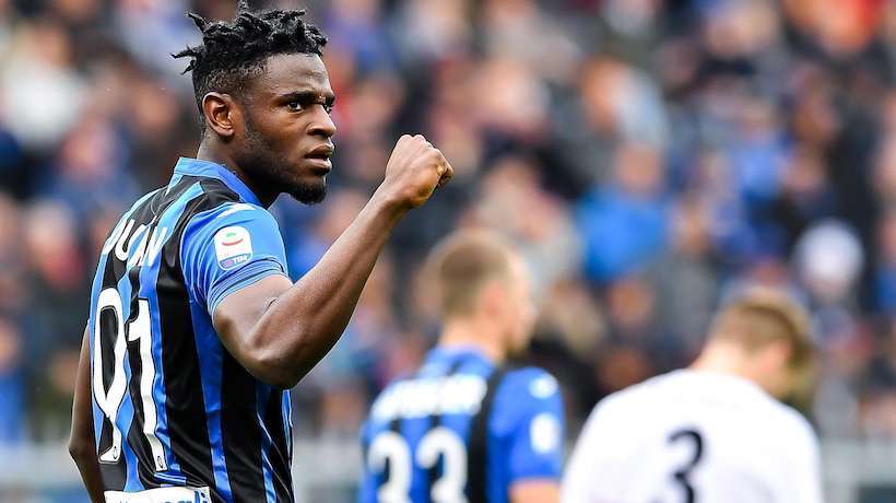 Duván Zapata, nominado a mejor jugador del Atalanta en octubre