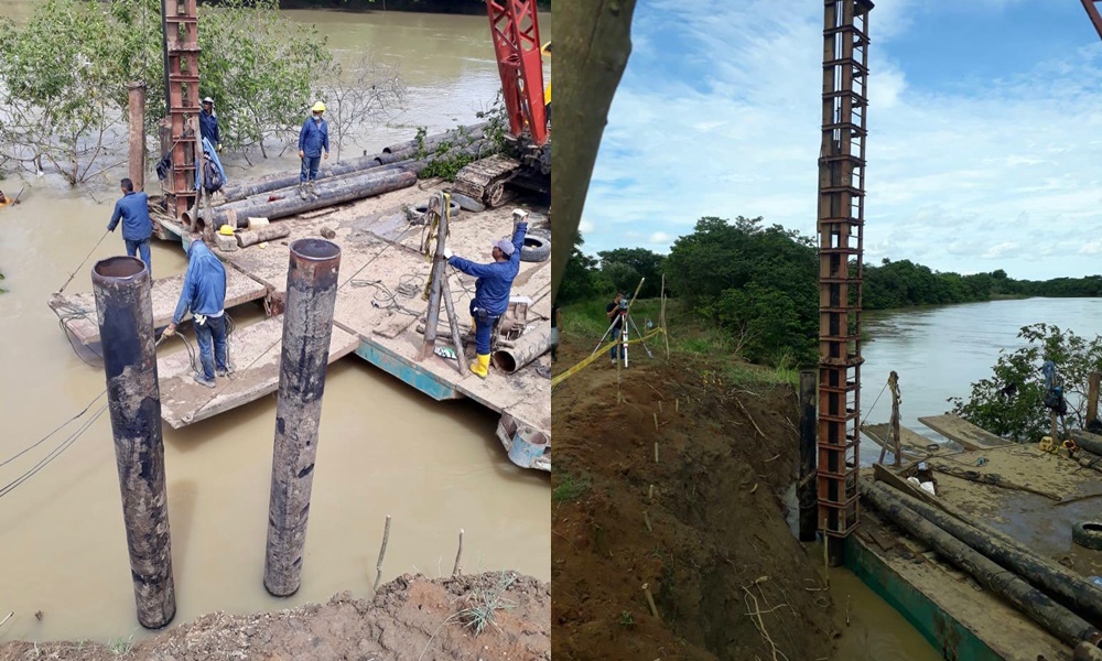 Alcaldía de San Pelayo inició obras en la margen derecha del río Sinú para prevenir inundaciones