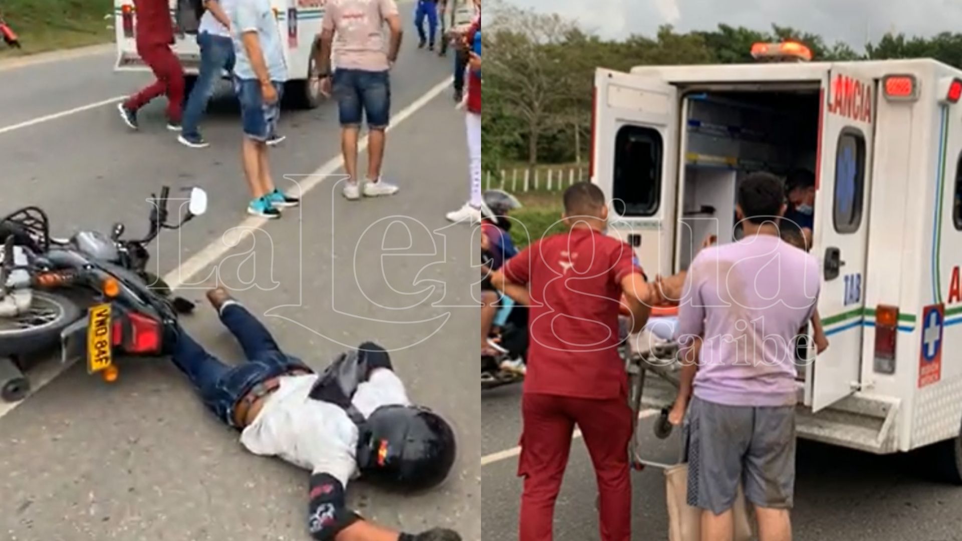 Cuatro heridos en accidente de motocicletas en la vía Montería – Planeta Rica