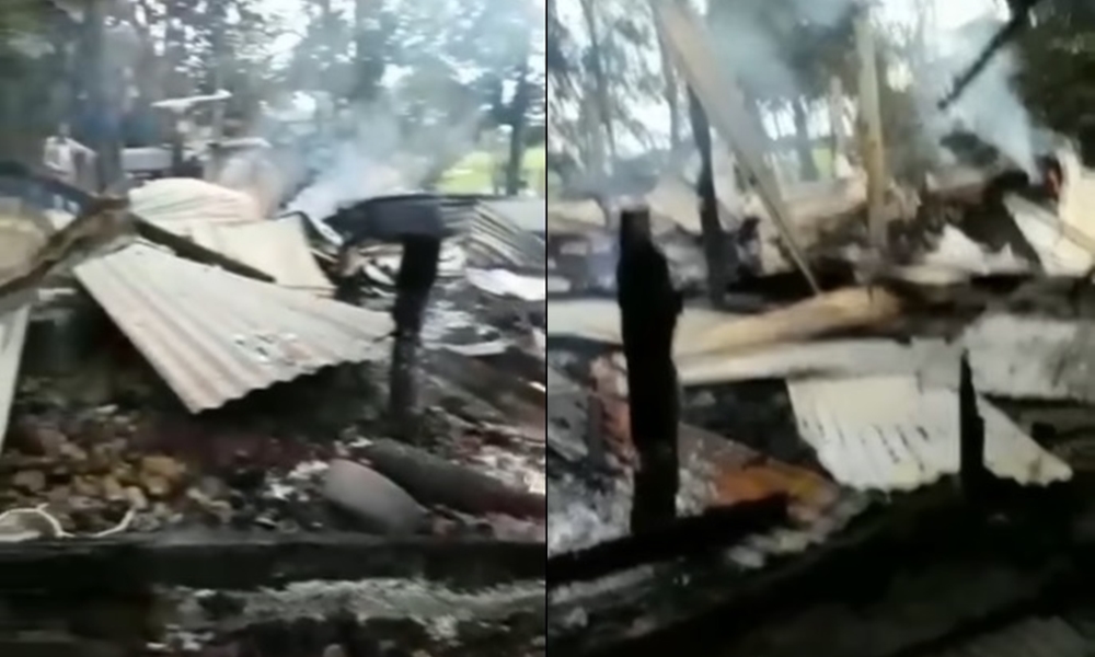 Familia ayapelense lo perdió todo tras incendiarse su vivienda