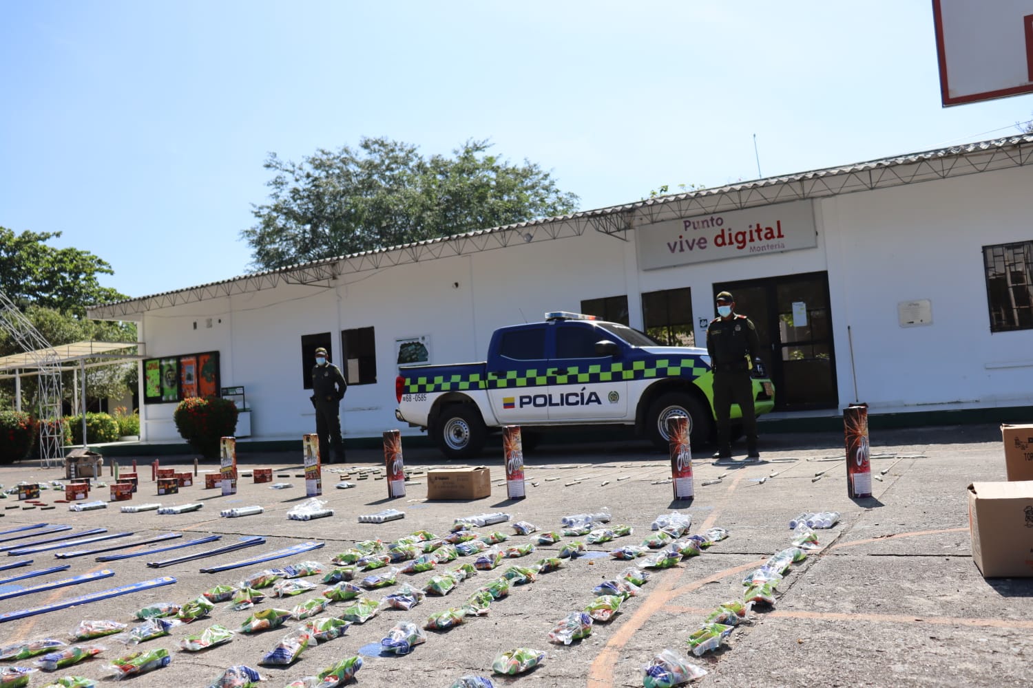 ¡Ojo! Incautan pólvora que era comercializada de manera ilegal en Montería