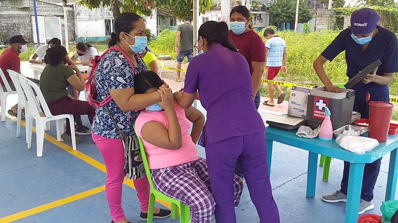 IPS Vacunarte realiza jornada de vacunación contra el Covid-19 en el barrio El Dorado