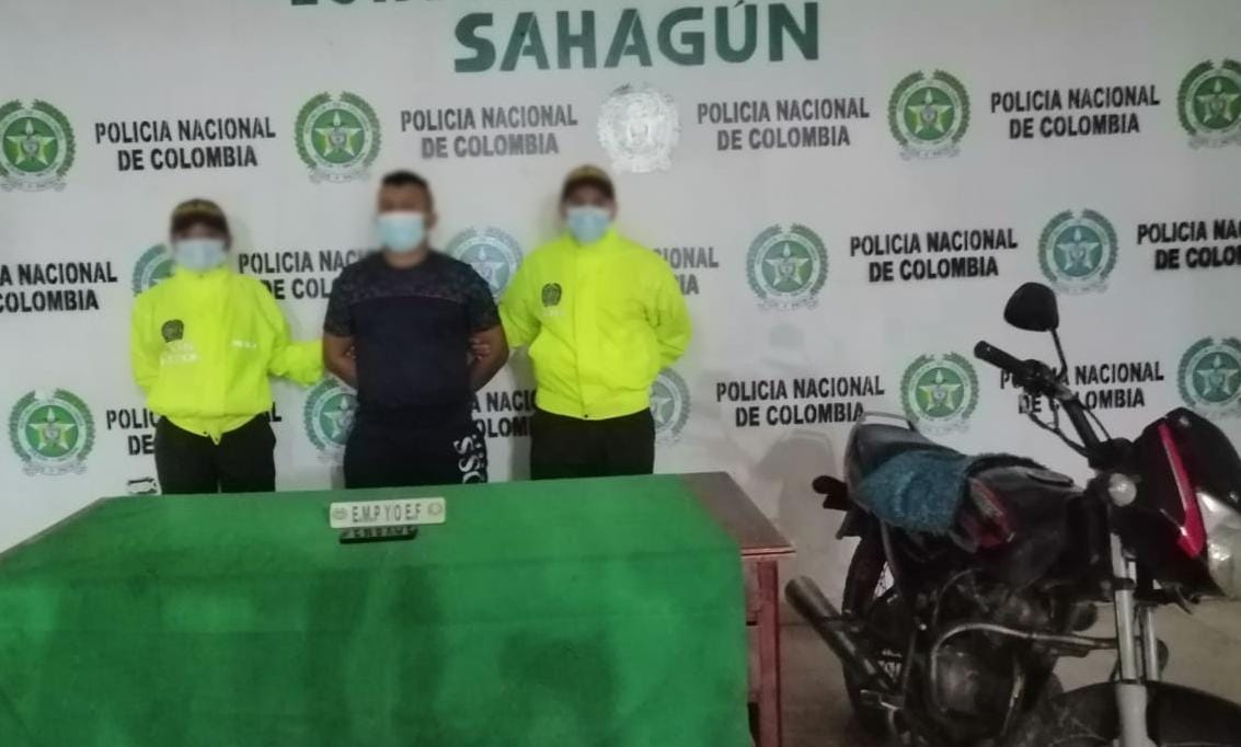 Cayó alias ‘El Carnicero’ en Sahagún, tenía orden de captura por homicidio agravado