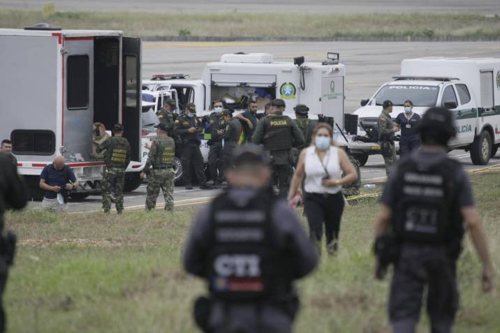 Capturan cinco presuntos responsables del atentado terrorista en el aeropuerto de Cúcuta