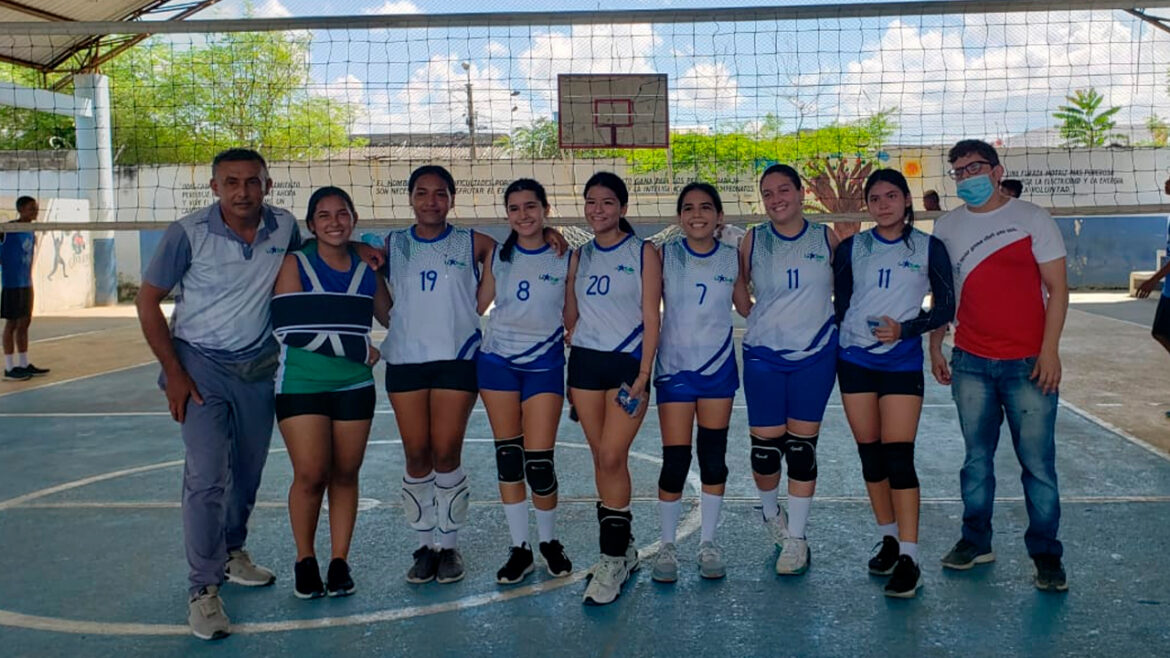 Selección Montería de Voleibol Femenino se consagró campeón de los Intercolegiados Municipales
