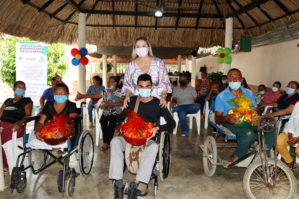 Así celebraron en San Pelayo el día de las personas en condición de discapacidad