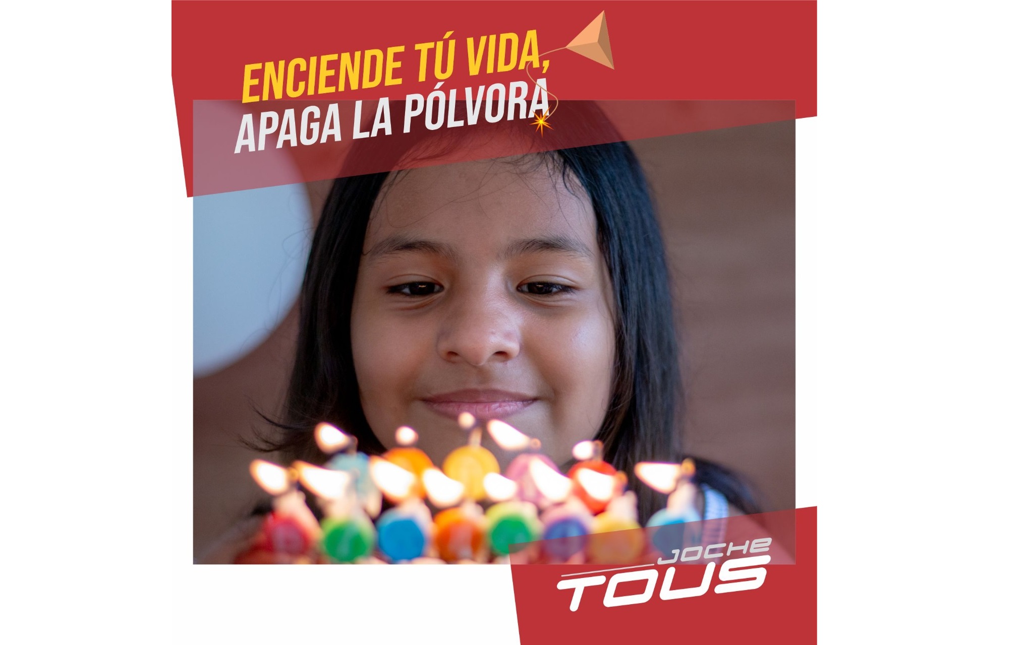 Joche Tous lanza campaña para evitar niños quemados con pólvora