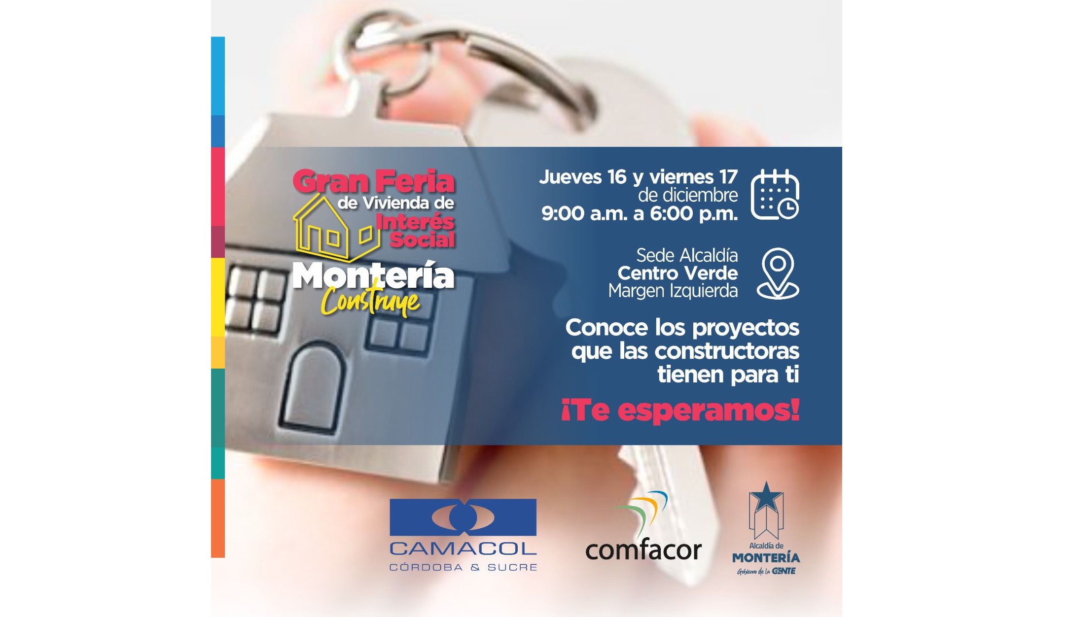 Participa de la feria de Vivienda de Interés Social en Montería