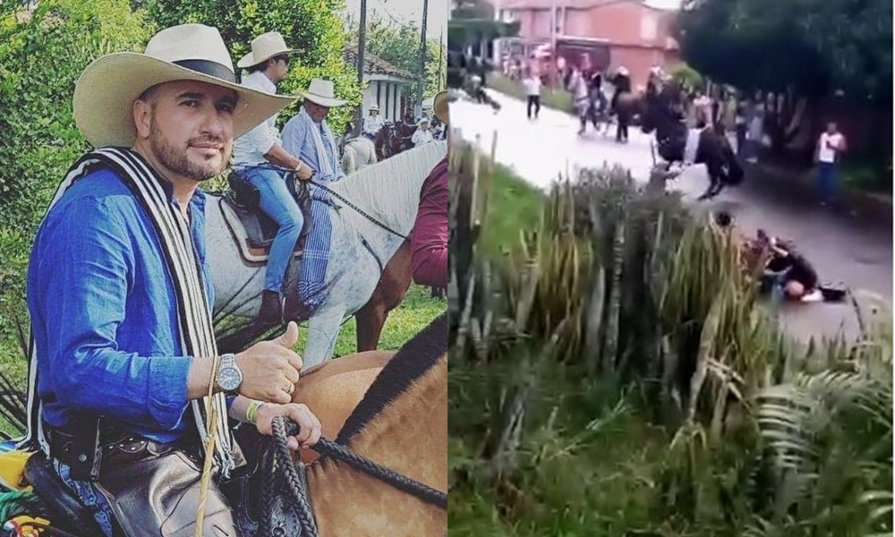 Hombre murió tras caer de un caballo en una cabalgata