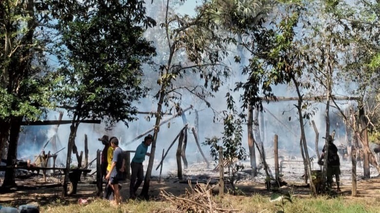 Qué tragedia, familia en zona rural de Sahagún lo perdió todo tras incendiarse su vivienda