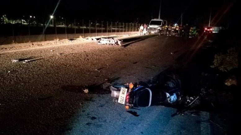 Motociclista murió tras ser embestido por una tractomula en Cotorra