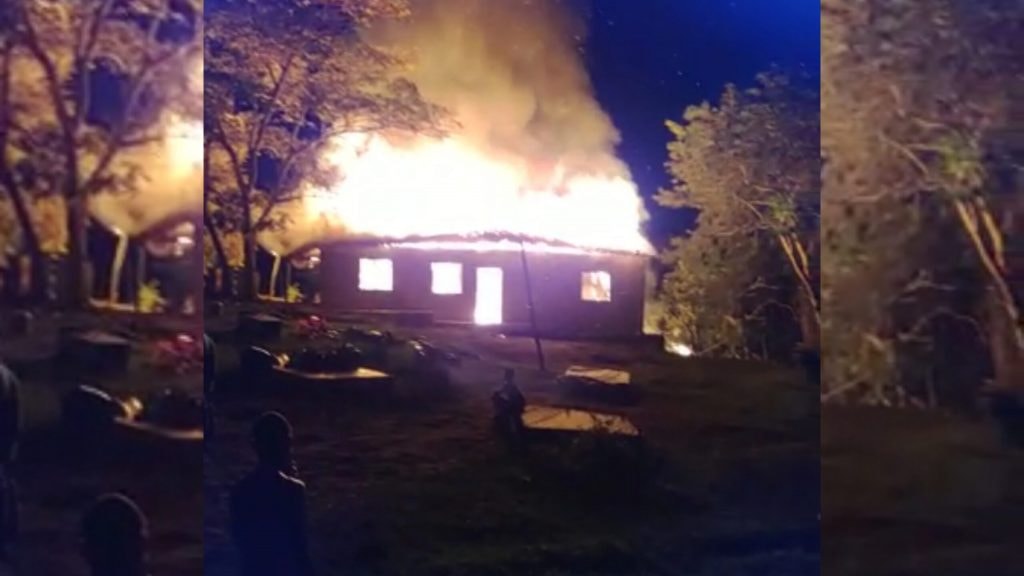 Incendio consumió una vivienda en zona rural de Montería
