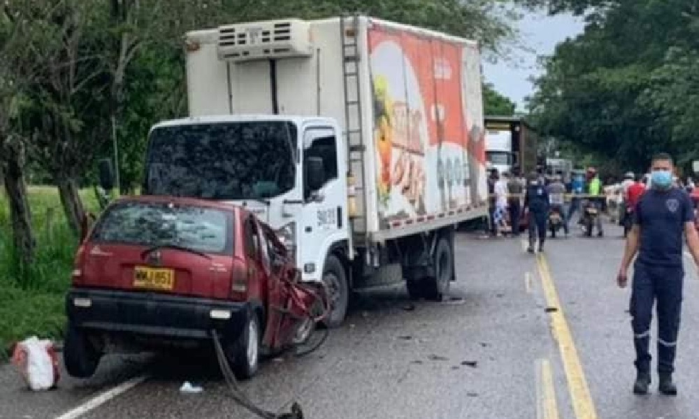 Lamentable, cuatro jóvenes perdieron la vida en un accidente de tránsito