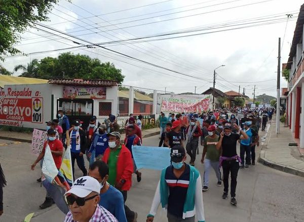Campesinos de Tierralta continúan exigiendo al gobierno el cumplimiento de lo pactado en el Acuerdo de Paz