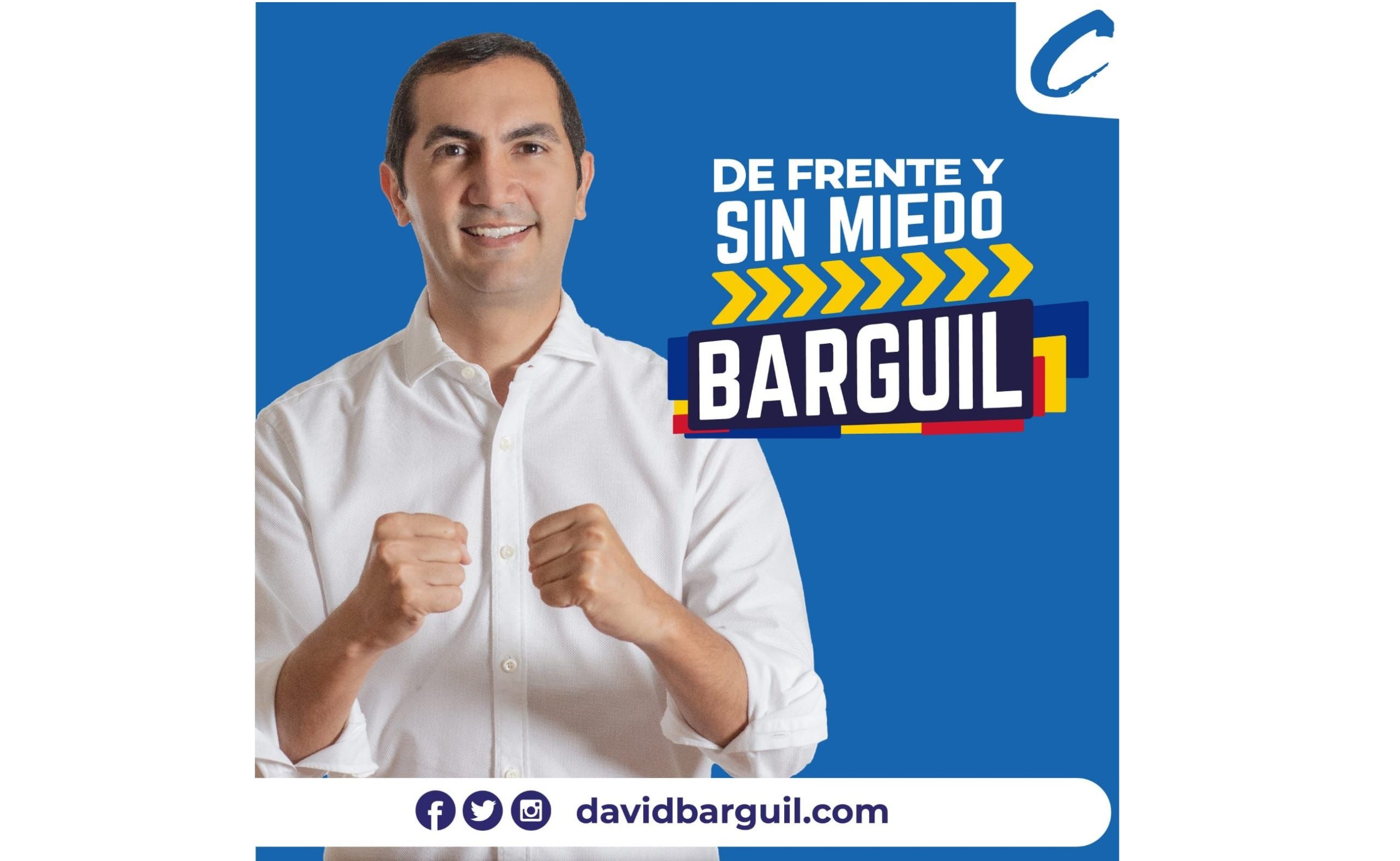 Barguil lanza en Córdoba su imagen de campaña a la presidencia #DeFrenteYsinMiedo