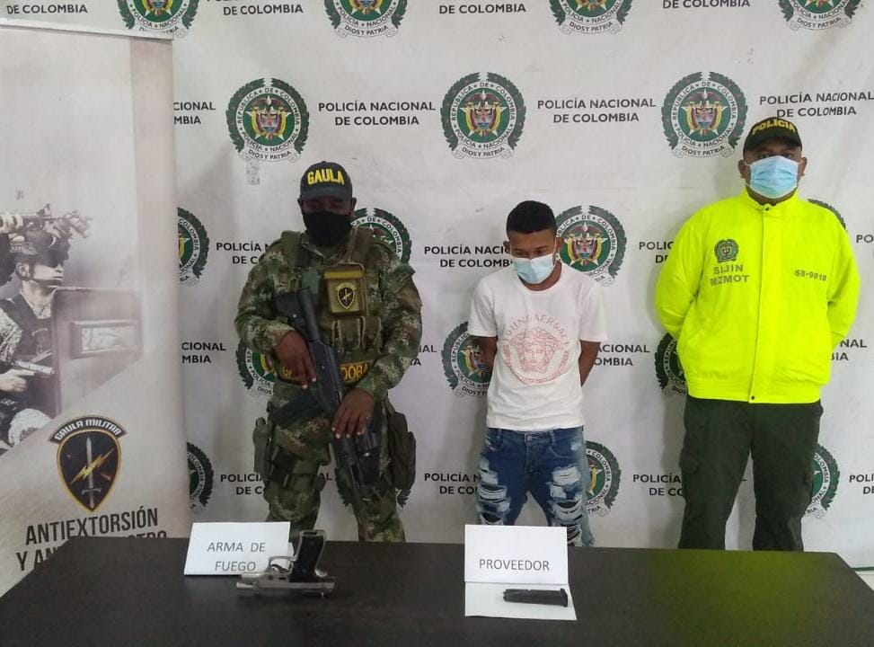 Mediante orden de allanamiento capturan a alias “Taca” en Montería