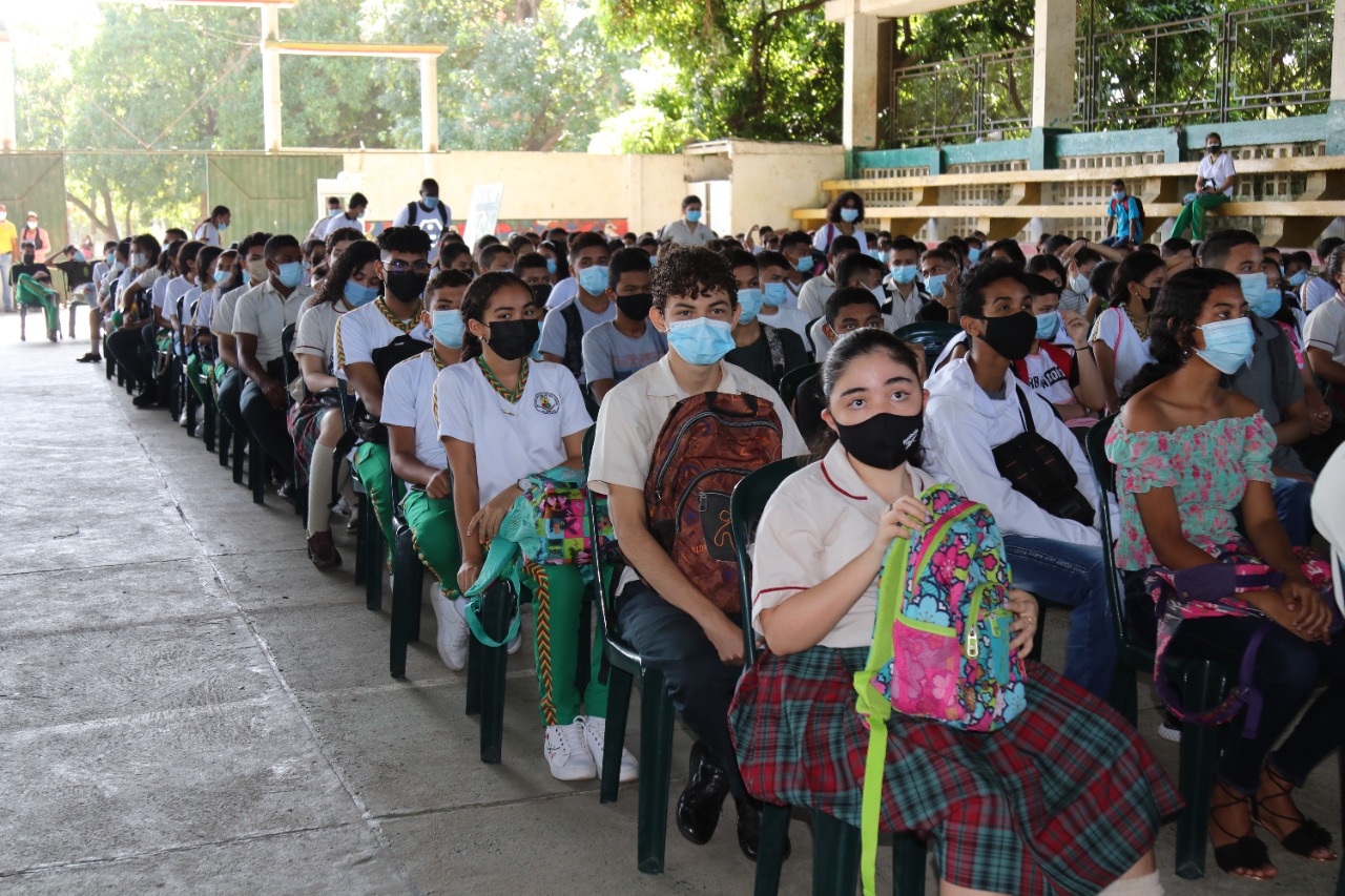 Con el regreso a clases también inició la implementación del PAE en Montería