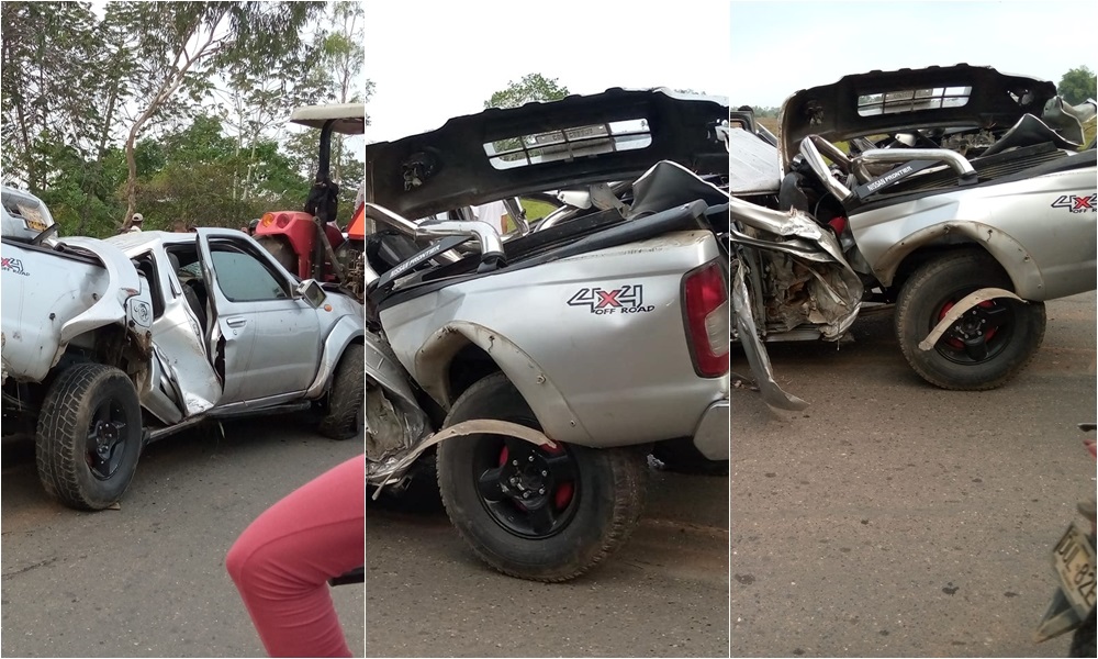Estrepitoso accidente de tránsito en la vía Ayapel – La Apartada