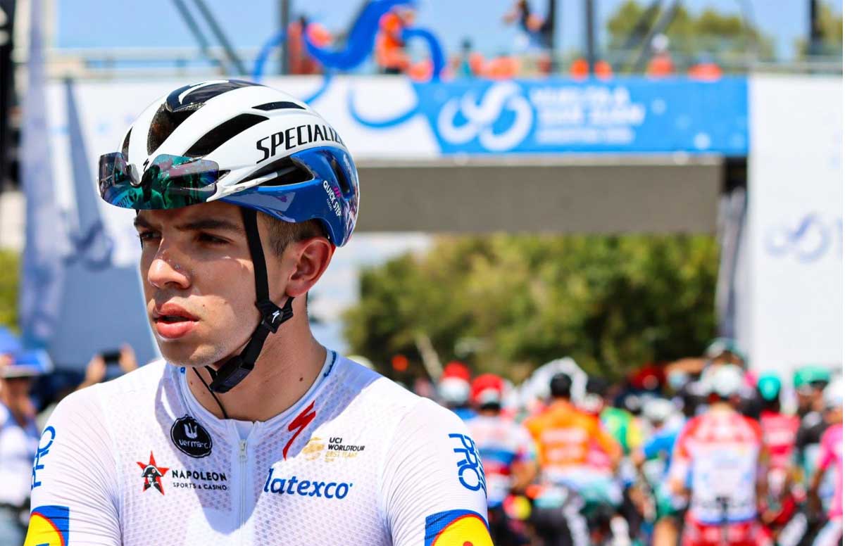 El monteriano Álvaro Hodeg se lesionó y no estará en el Giro de Italia