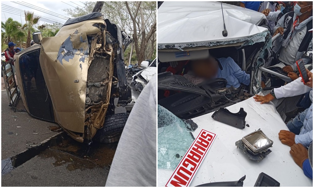 Impactantes imágenes del accidente registrado en la vía Cereté – Montería