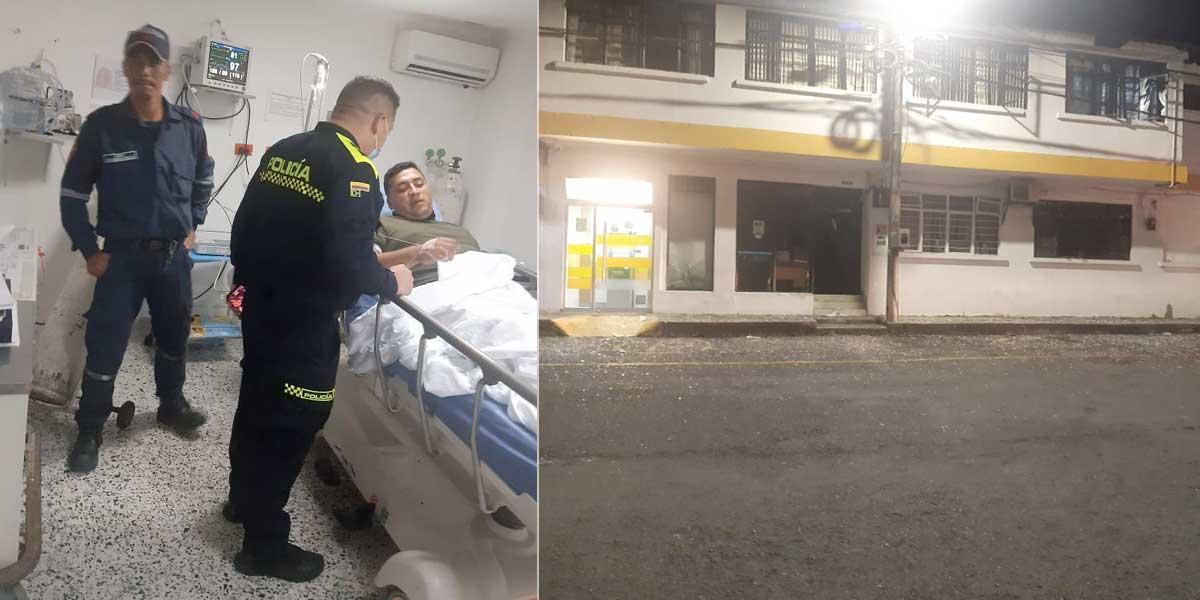 Un policía herido dejó ataque de granada contra una patrulla