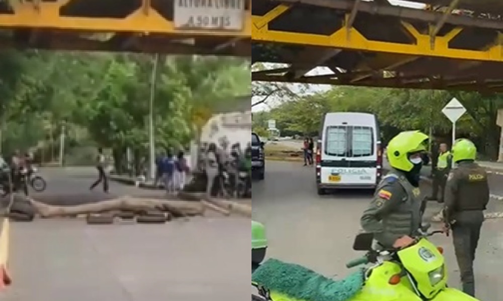 Mototaxistas bloquearon la Avenida Primera por retén de la Policía