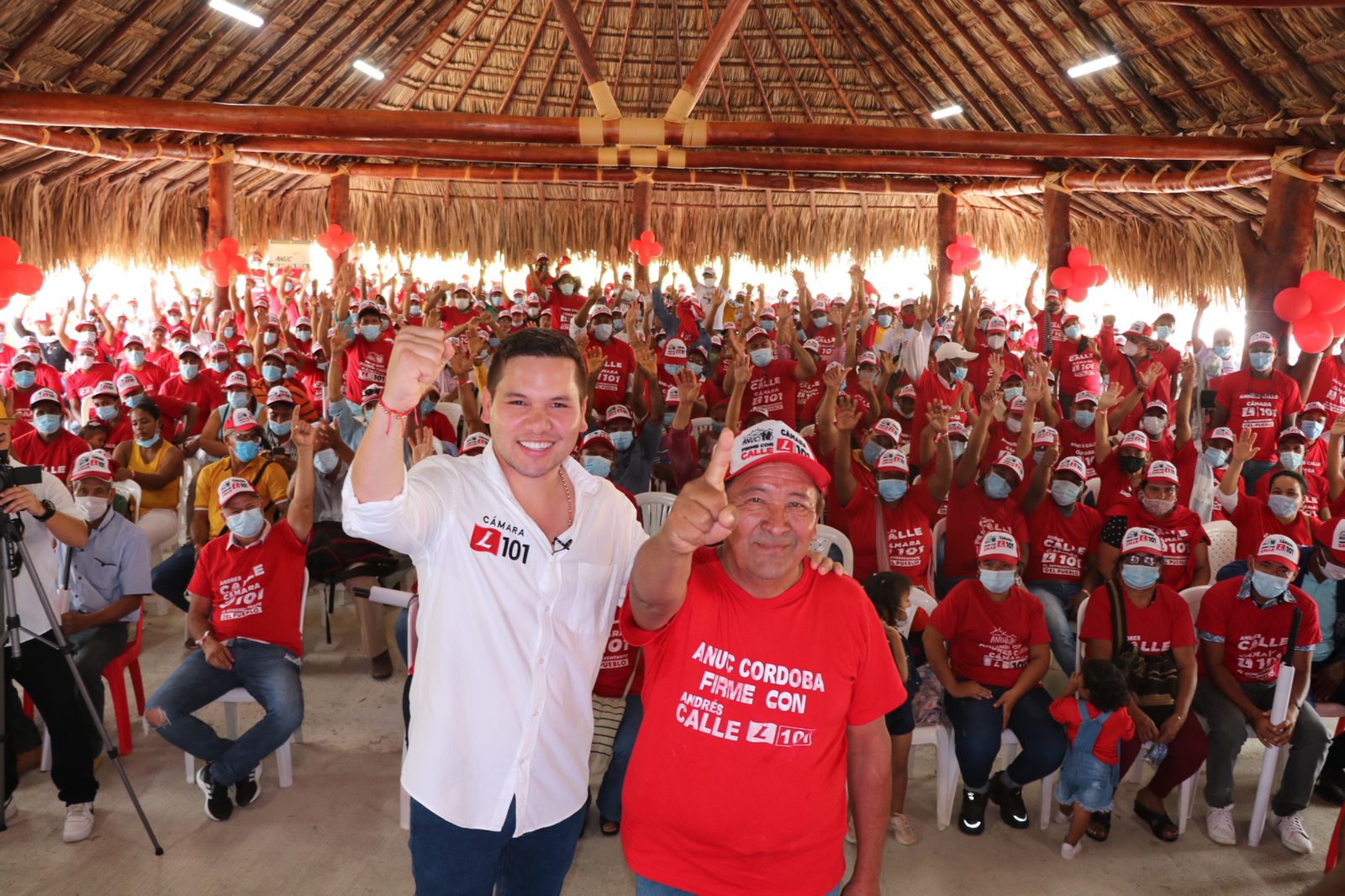 Andrés Calle L-101 se consolida como el Representante del campo