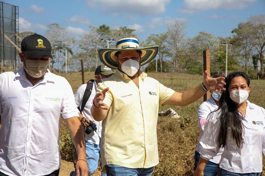 Más progreso para Córdoba, gobernador anunció inversión para el mejoramiento de vías rurales de Sahagún