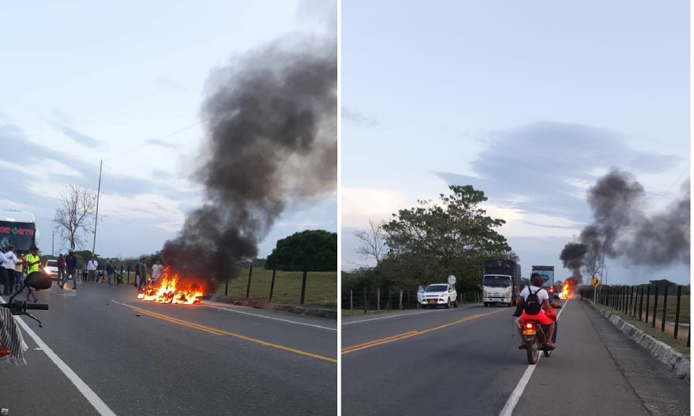 Dos cordobeses perdieron la vida en choque de motocicletas en el Bajo Cauca antioqueño