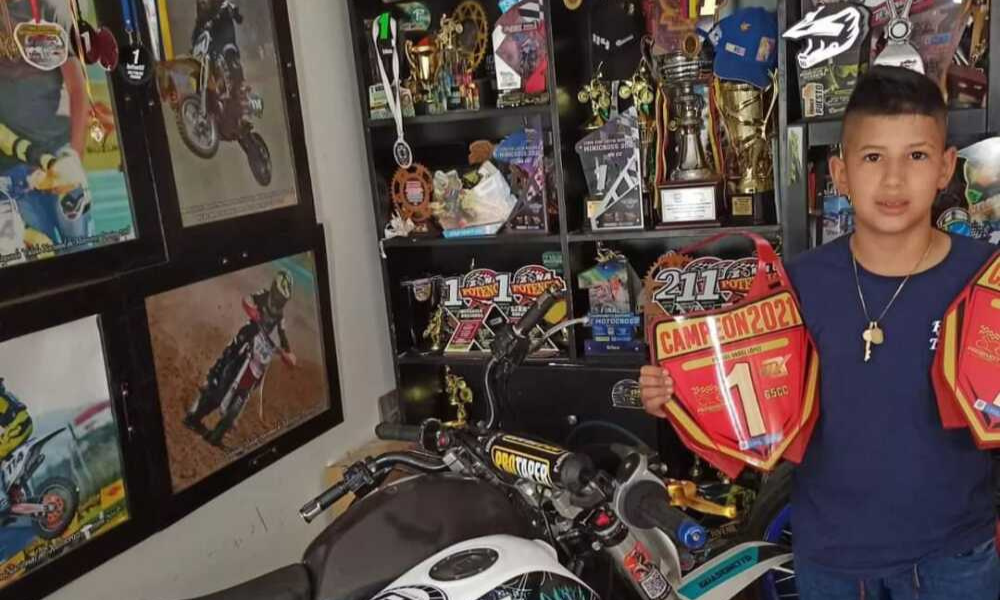 Borracho atropelló a niño de 11 años promesa del motocross