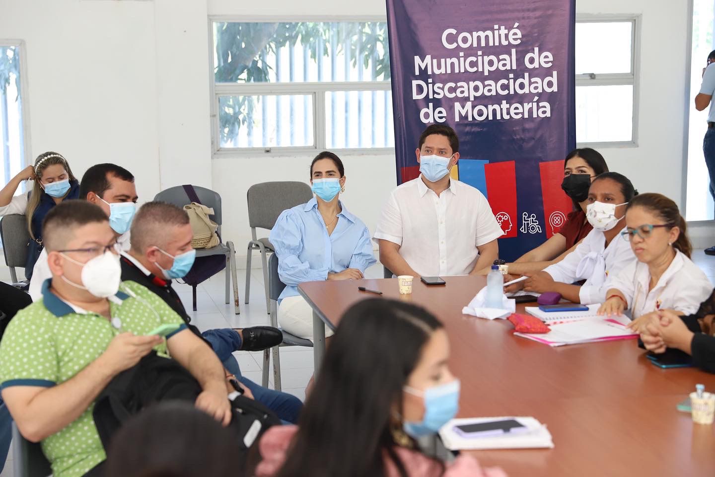 Gestora Social de Montería participó del primer comité municipal de discapacidad del 2022