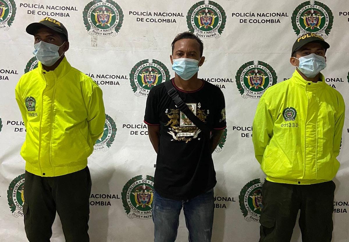 Se acabaron las malas andanzas de ‘El Ñato’, lo capturaron en Montería