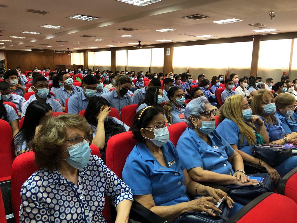 Con charlas educativas conmemoran el Día Mundial de la Prevención de Cáncer de Cuello Uterino