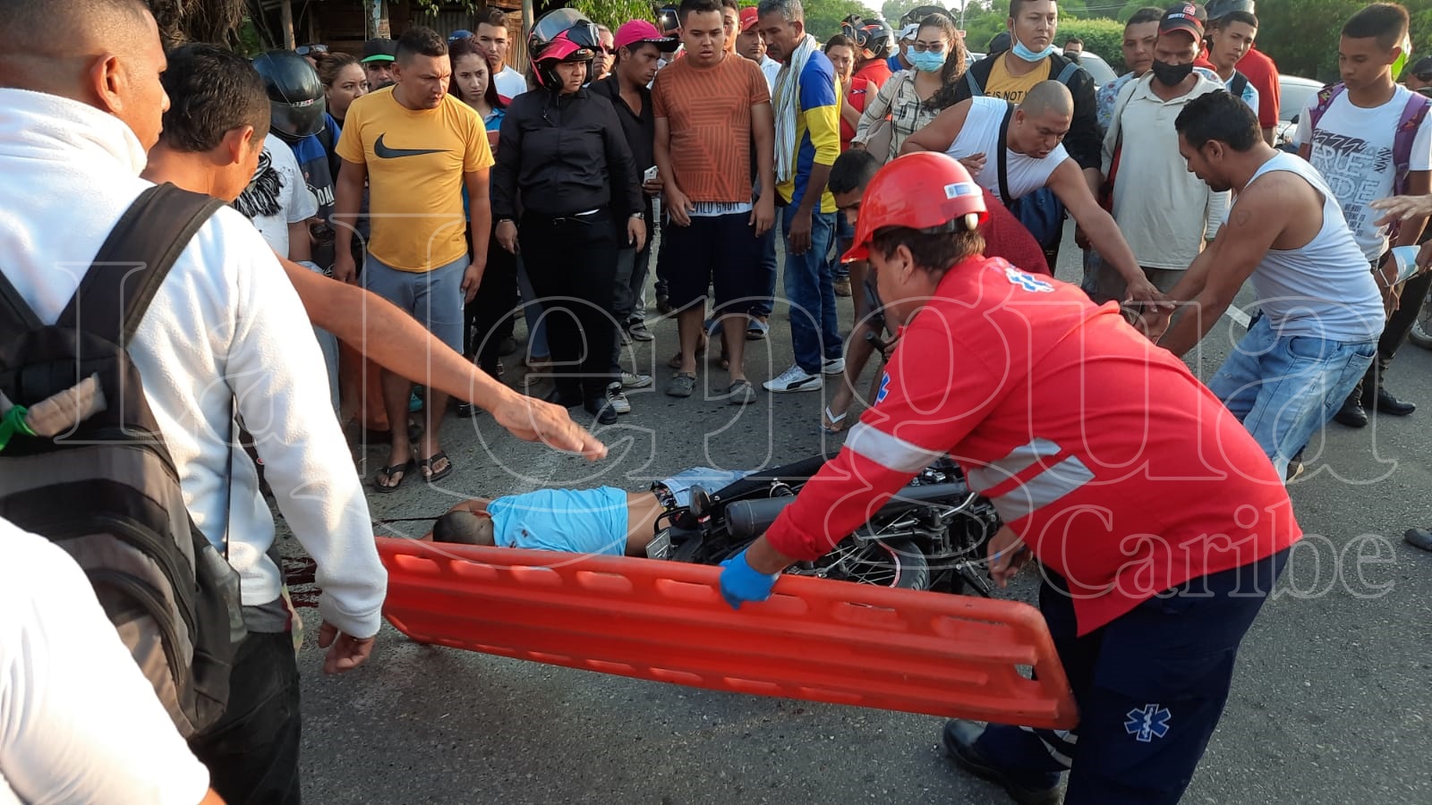 Hombre quedó gravemente herido tras sufrir aparatoso accidente en la vía Cereté – Montería