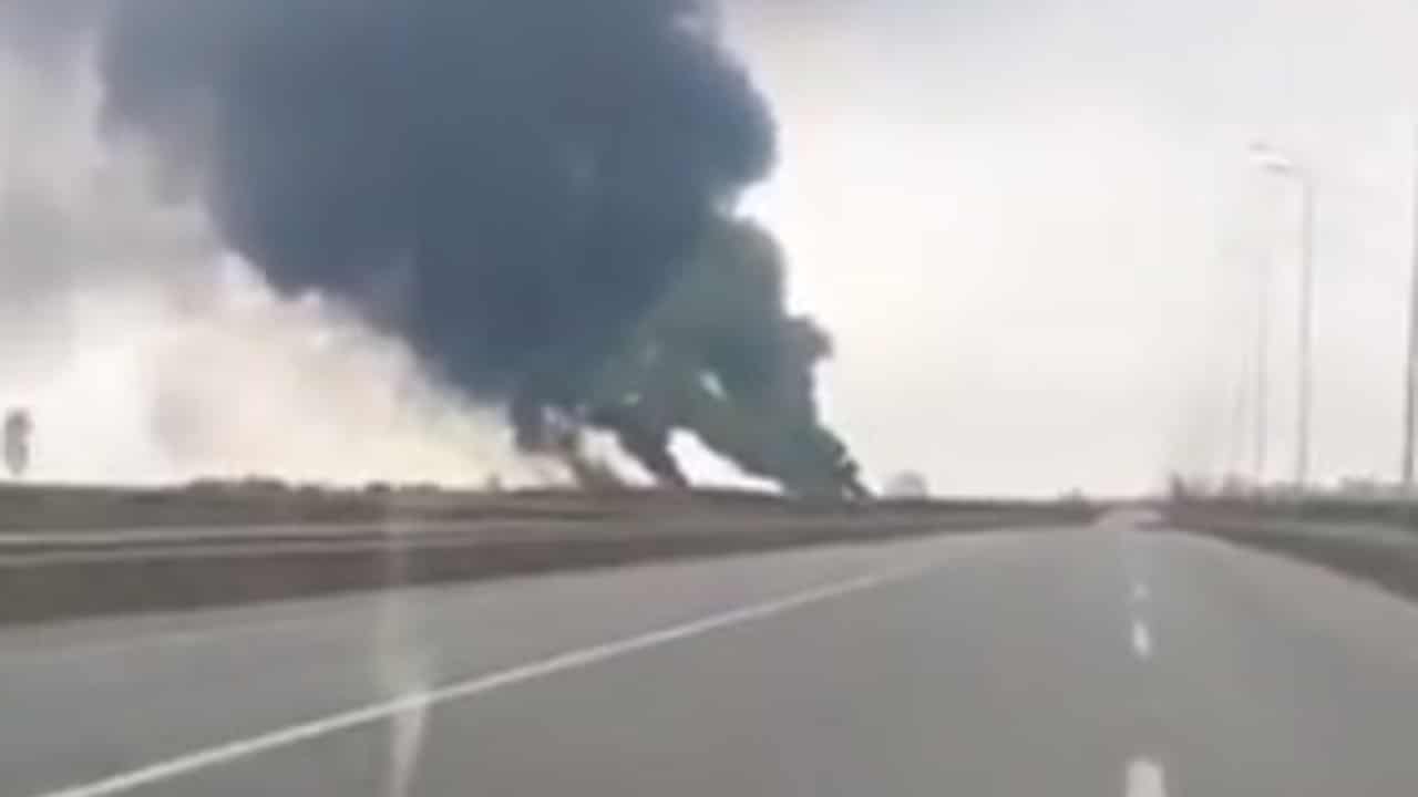 Misiles rusos destruyeron aeropuerto de la ciudad ucraniana de Vínnytsia