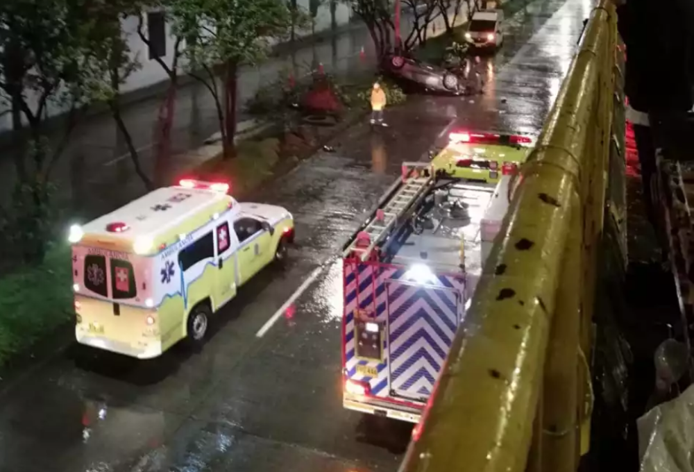 Conductor borracho atropelló a cuatro habitantes de calle, uno de ellos murió