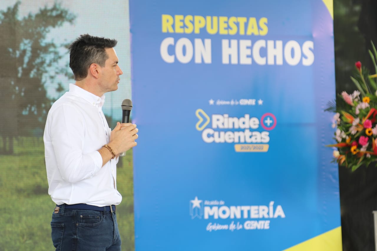 Rendición de cuentas: histórica inversión en la zona rural de Montería