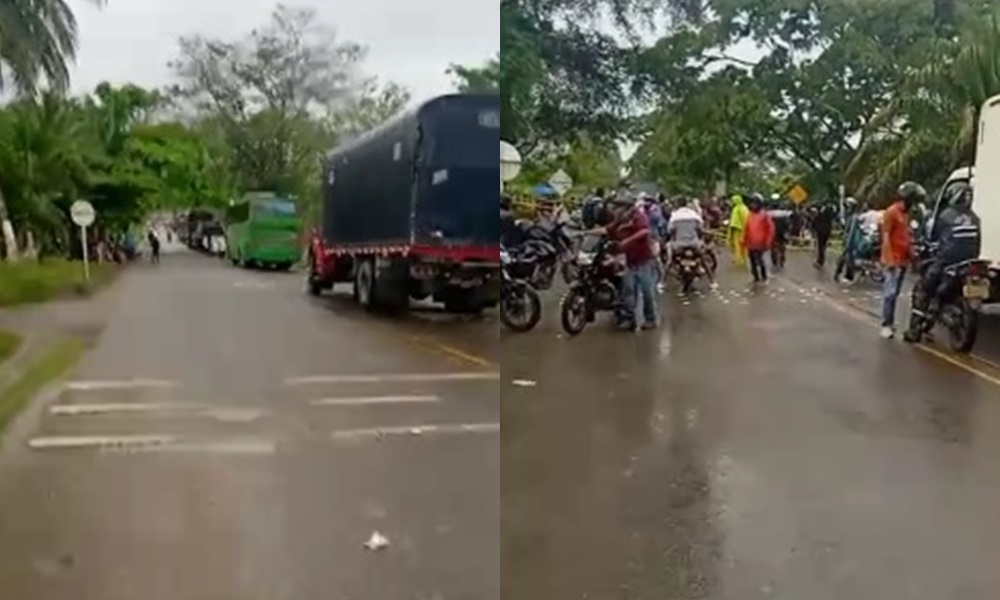 Por falta de agua potable bloquean la entrada de Necoclí