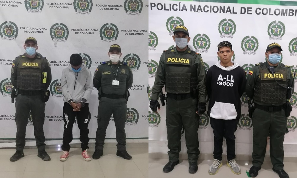Dos hombres capturados por orden judicial en Montería