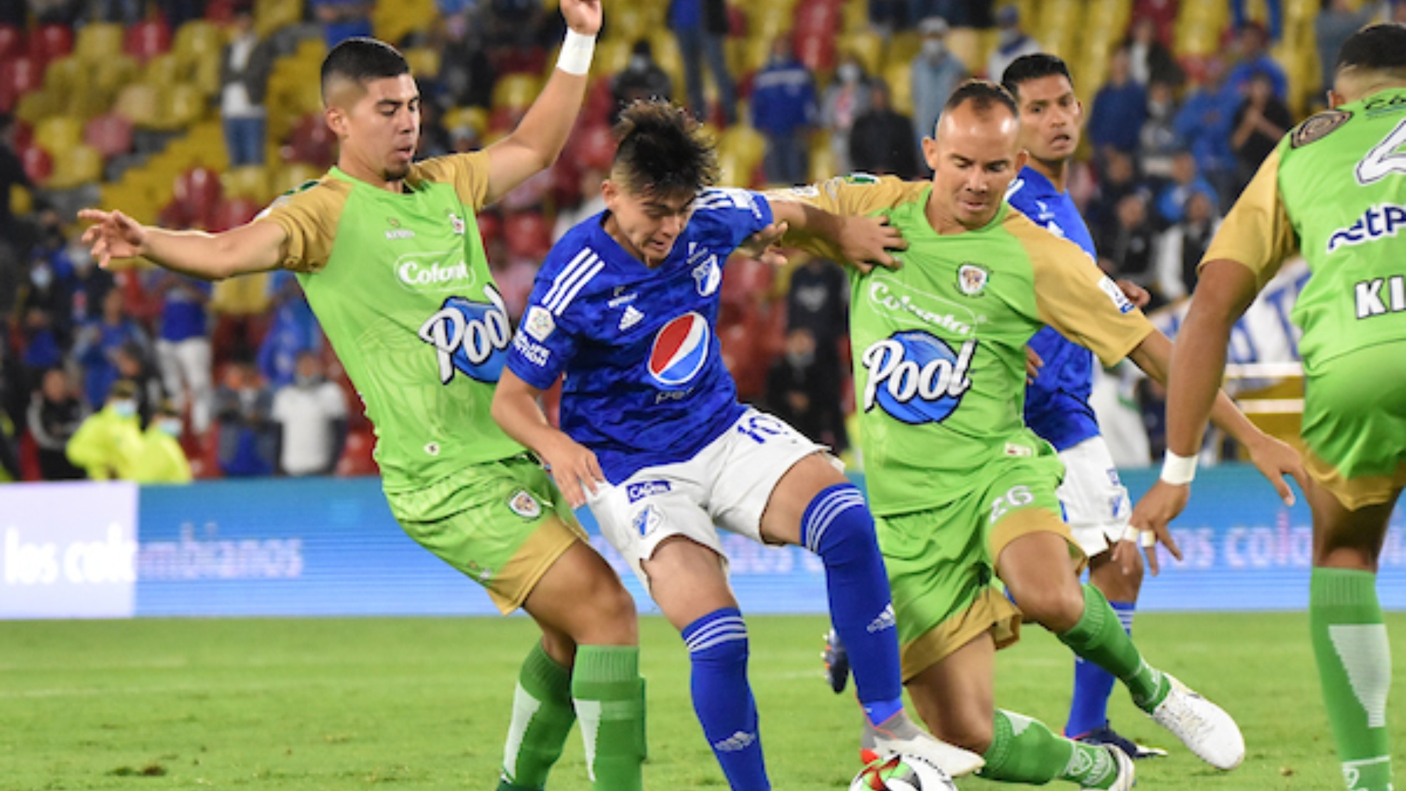 Jaguares quedó helado en Bogotá, ‘Millos’ lo goleó en Copa BetPlay