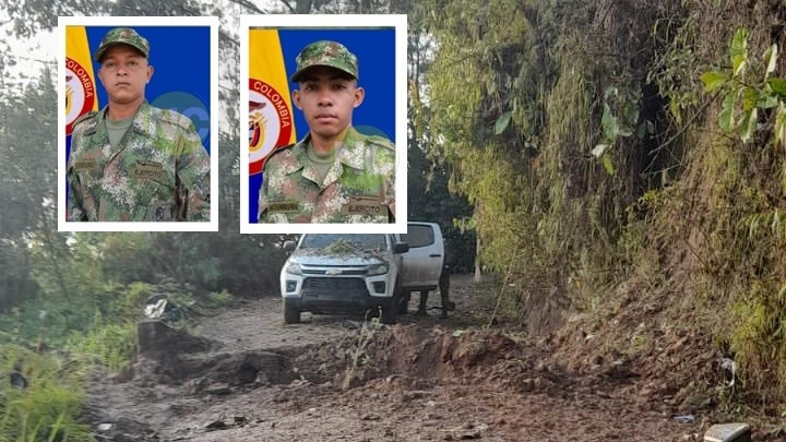 Dos cordobeses entre los militares que murieron tras atentado terrorista en Antioquia