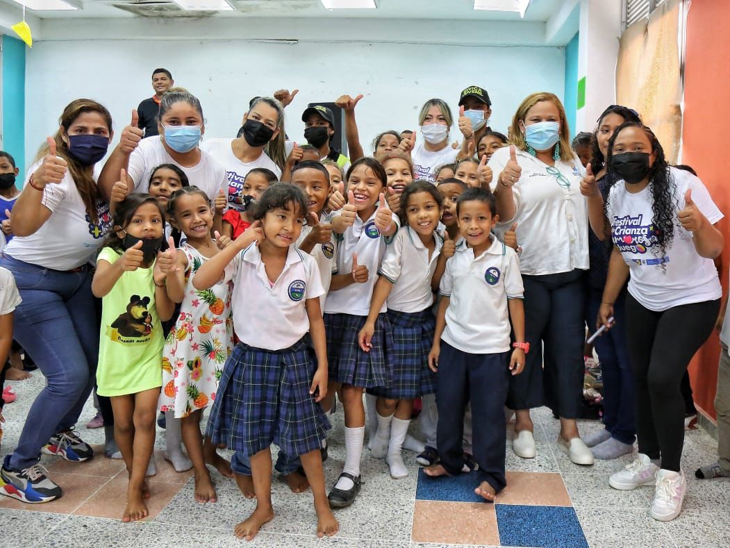 Más de cien niños disfrutaron del Carnaval del Juego en la Comuna 4 de Montería