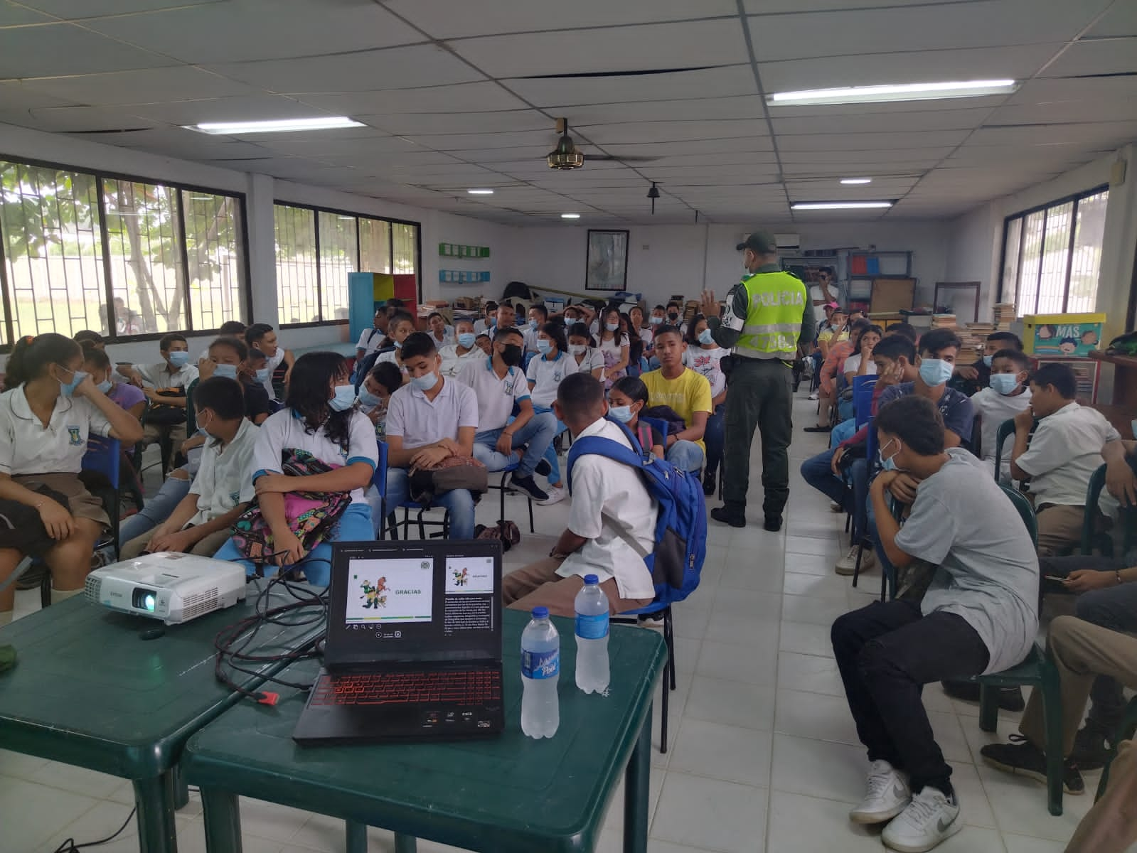 Policía de Infancia y Adolescencia se toma las instituciones educativas