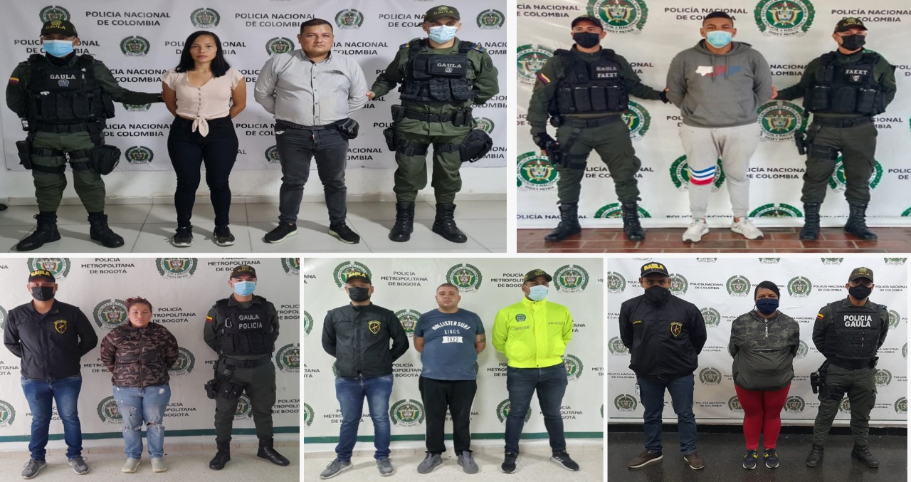 Macrooperación Platino: Seis personas a la cárcel por delitos de extorsión en Córdoba y Sucre