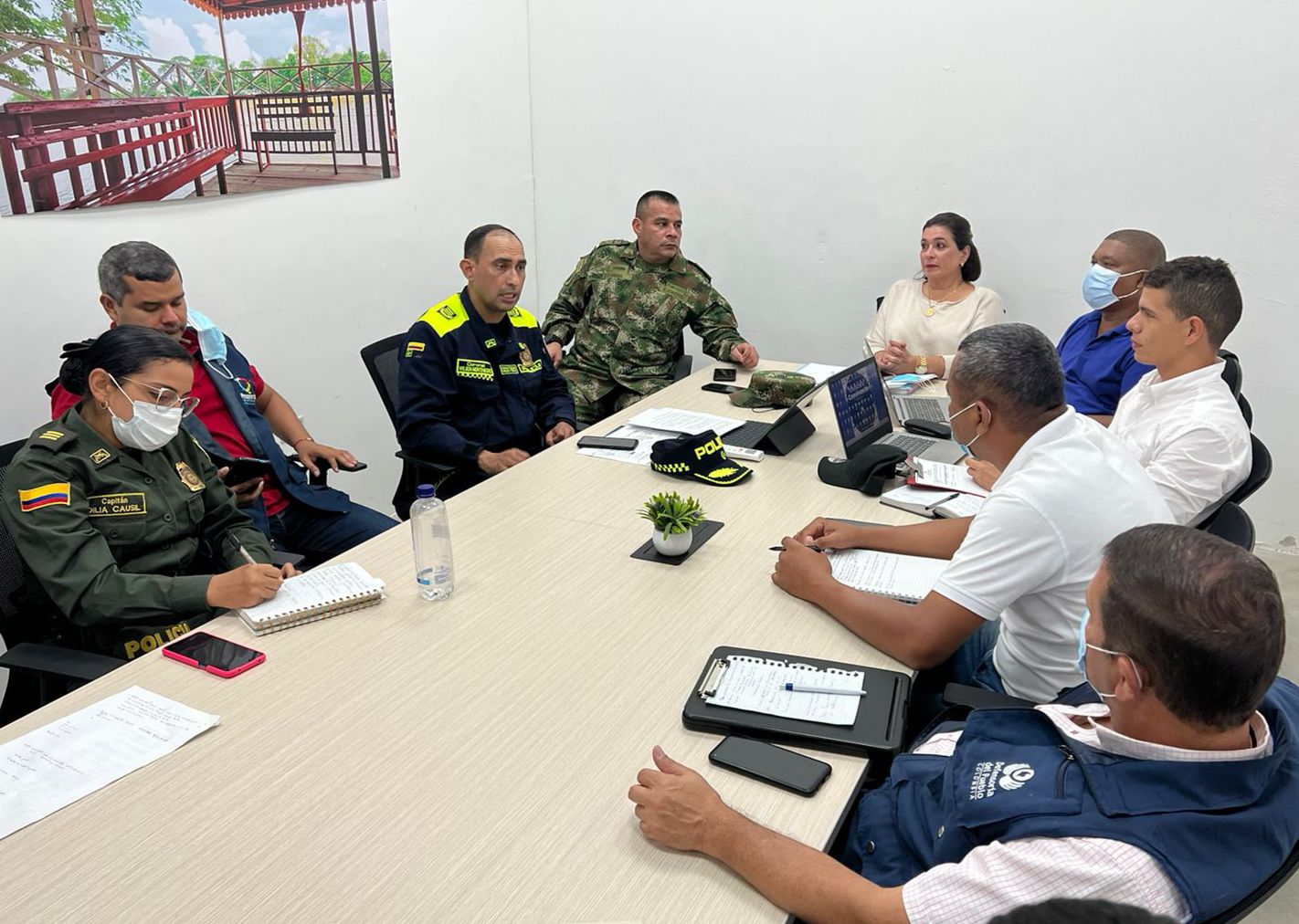 Montería realizó Consejo de Seguridad por protestas previstas para el 30 de abril y el 1 de mayo