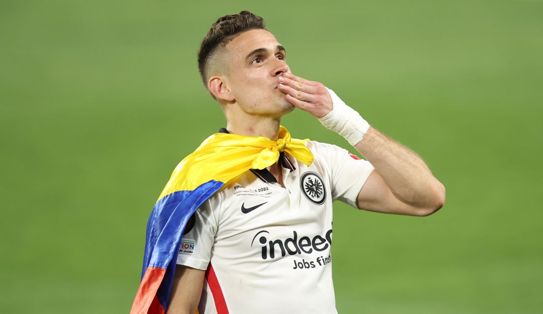 Borré, el séptimo jugador colombiano en ganar la Europa League