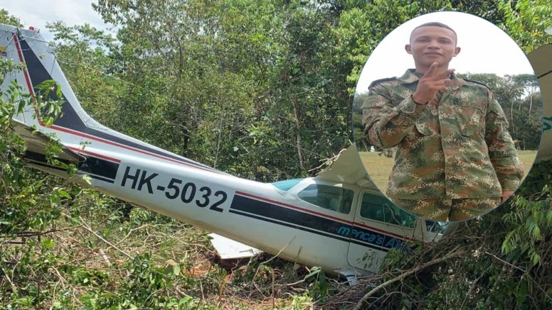 Soldado cordobés entre las víctimas de accidente aéreo en Vaupés